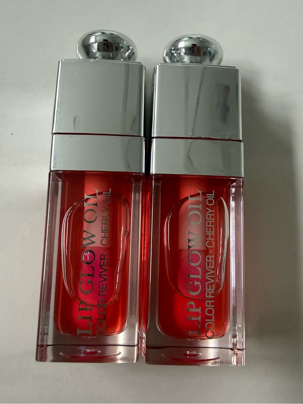 Set of 2: Dior Lip Glow Oil - 061 Poppy Coral